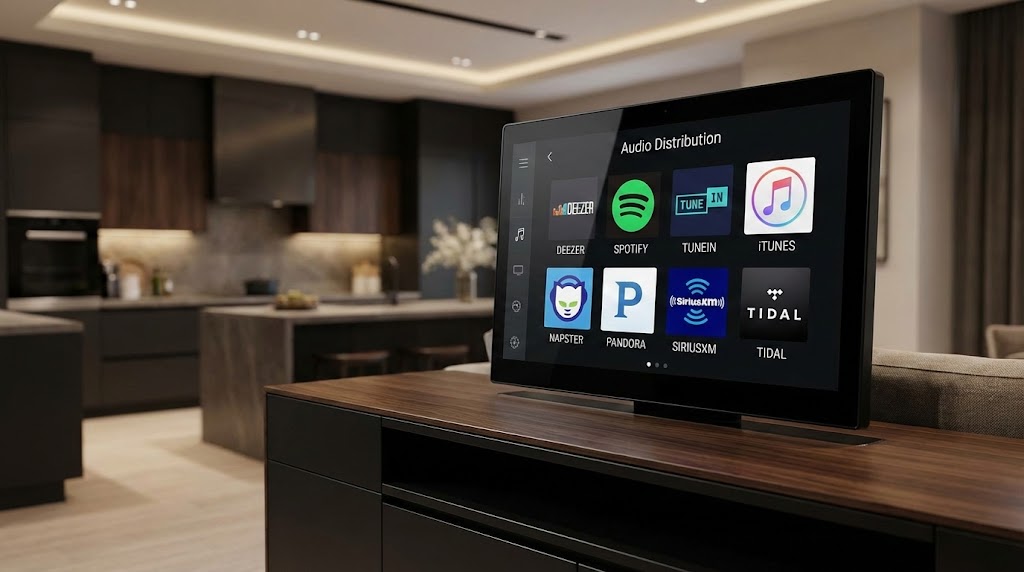Automated office control panel